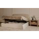 Joan Cream King Upholstered Storage Platform Bed