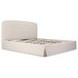 Joan Cream King Upholstered Storage Platform Bed