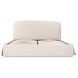 Joan Cream King Upholstered Storage Platform Bed