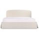 Joan Cream King Upholstered Storage Platform Bed