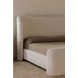 Sophia Cream Queen Upholstered Storage Platform Bed