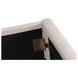 Sebastion Cream King Upholstered Storage Platform Bed