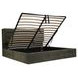 Sebastion Green King Upholstered Storage Platform Bed