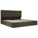 Sebastion Green King Upholstered Storage Platform Bed