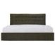 Sebastion Green King Upholstered Storage Platform Bed