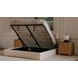 Sebastion Cream Queen Upholstered Storage Platform Bed