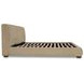 Beau Warm Beige King Upholstered Storage Platform Bed