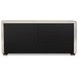 Beau Speckled Light Gray Queen Upholstered Storage Platform Bed