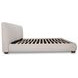 Beau Speckled Light Gray Queen Upholstered Storage Platform Bed