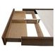 Simon Brown Queen Upholstered Storage Platform Bed