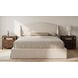 Weston Cream King Upholstered Storage Platform Bed
