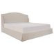 Weston Cream King Upholstered Storage Platform Bed