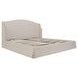 Weston Cream King Upholstered Storage Platform Bed