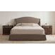 Weston Brown Queen Upholstered Storage Platform Bed