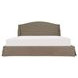 Weston Brown Queen Upholstered Storage Platform Bed