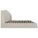 Weston Cream Queen Upholstered Storage Platform Bed