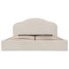 Maggie Cream King Upholstered Storage Platform Bed