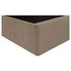 Maggie Taupe King Upholstered Storage Platform Bed