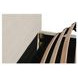 Maggie Cream Queen Upholstered Storage Platform Bed
