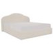Maggie Cream Queen Upholstered Storage Platform Bed