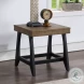 Ralston Caramel And Ebony End Table