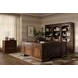 Roanoke Cherry L-Shaped Home Office Set