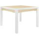 Robin White and Natural 2 Drawer Game Table
