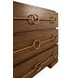 Roderick Provincial Brown Oak 3 Drawer Chest