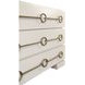 Roderick Antique White 3 Drawer Chest