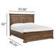 Adler Court Florentine Walnut Queen Panel Bed