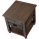 Oliver Brown Rectangular End Table
