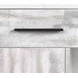 Westwood Rustic White 4 Door Buffet with LED