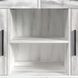 Westwood Rustic White 4 Door Buffet with LED