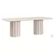 Roma White Wash Pine Dining Table