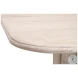 Roma White Wash Pine Dining Table