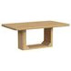 Camelot Natural Rectangular Dining Room Set