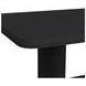 Camelot Black 72" Rectangular Dining Table
