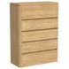 Camelot Natural and Gray Upholstered Bedroom Set
