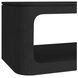 Camelot Black Rectangular Coffee Table