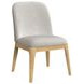 Camelot Natural Round Dining Room Set