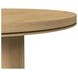 Camelot Natural 48" Round Dining Table