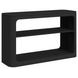 Camelot Black Rectangular Sofa Table