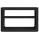 Camelot Black Rectangular Sofa Table