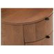 Theo Brown 2 Drawer Nightstand