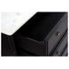 Eleanor Black Marble Top 6 Drawer Dresser