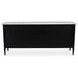 Eleanor Black Marble Top 6 Drawer Dresser