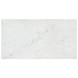 Eleanor Black and White 3 Drawer Marble Top Nightstand