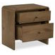 Riley Oak 2 Drawer Nightstand