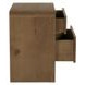 Riley Oak 2 Drawer Nightstand
