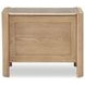 Lane Natural and Beige 1 Drawer Marble Top Nightstand